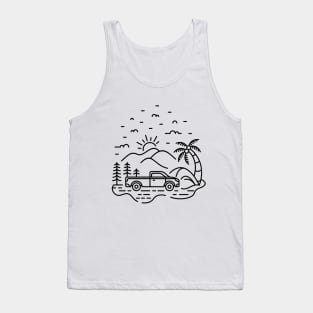 My Truck My Adventure Tank Top